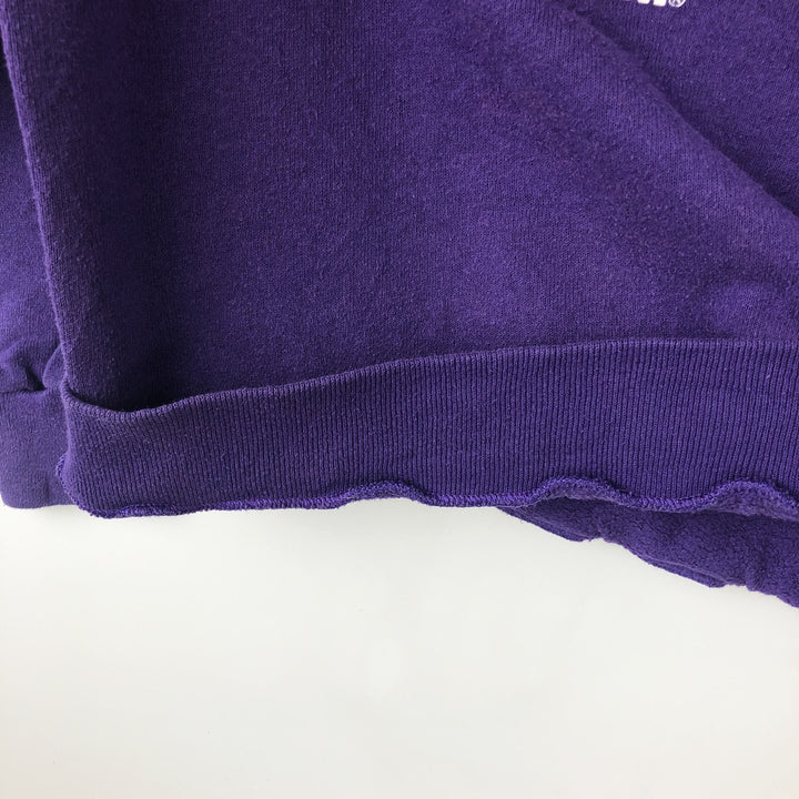 Vintage 90'S Los Angeles Lakers TRENCH sweatshirt, made in the USA, size M, men's polyester purple type Vintage Second Hand