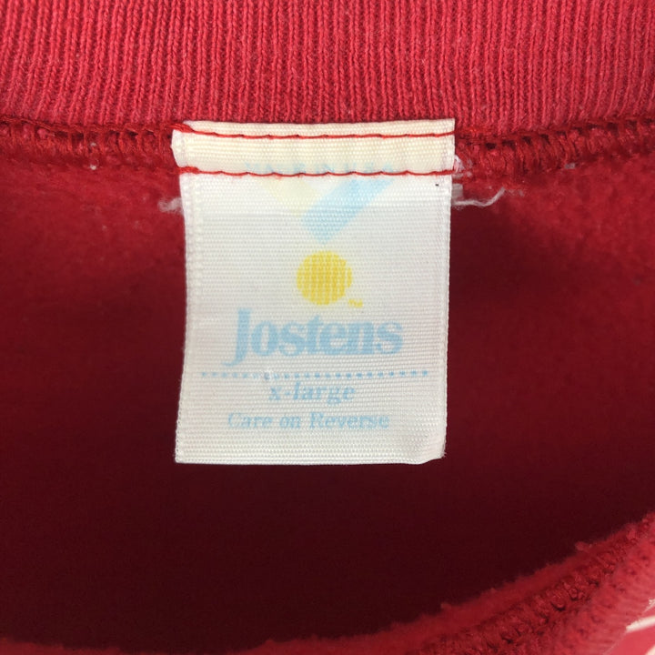 Jostens NBA Chicago Bulls Print Sweatshirt, Men's, Size XL, Vintage polyester red type Vintage Second Hand