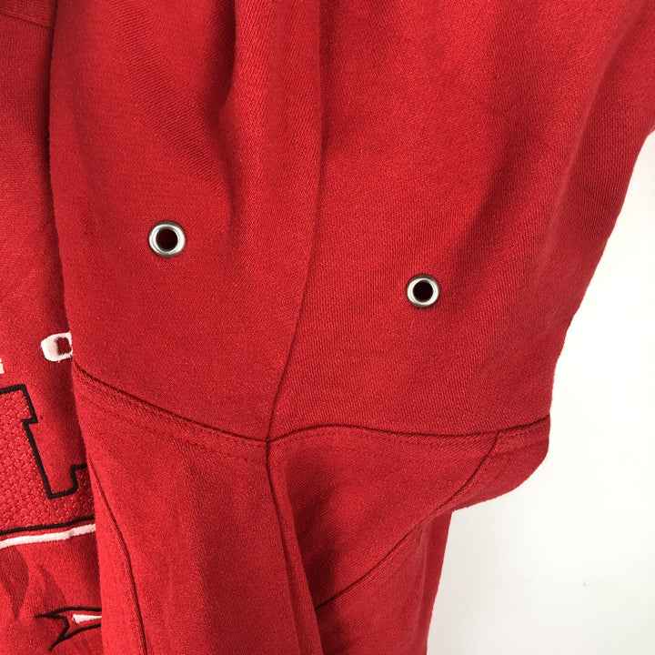 Vintage 90s-00'S Lee NBA Chicago Bulls sweatshirt, size XL, men's polyester red type Vintage Second Hand