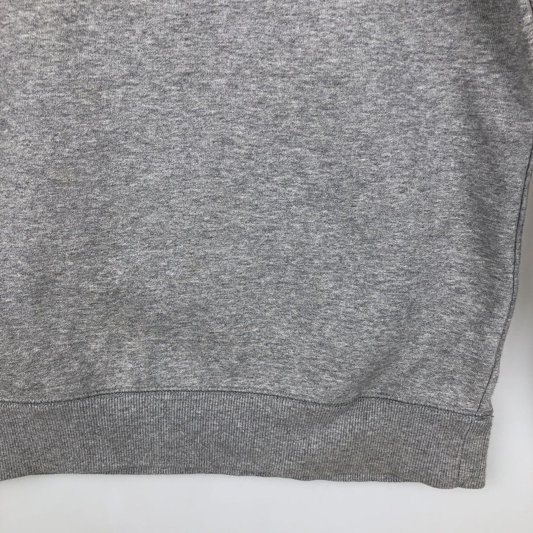 Carhartt One Point Logo Sweatshirt, Men's M Size cotton gray type Vintage Second Hand
