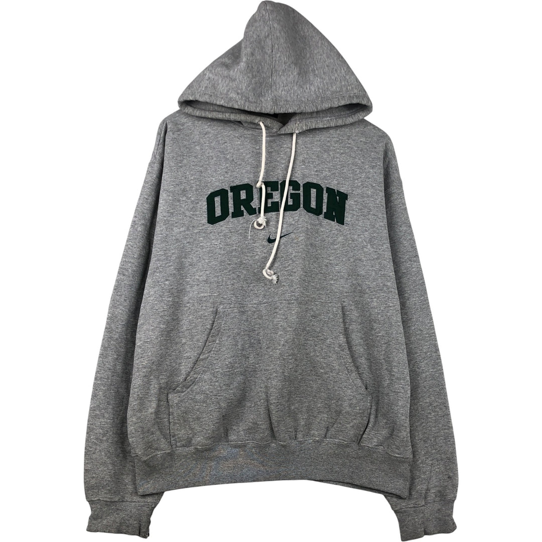 2000'S Nike Team College Pullover Hoodie, Men's Size L unclear gray type Vintage Second Hand