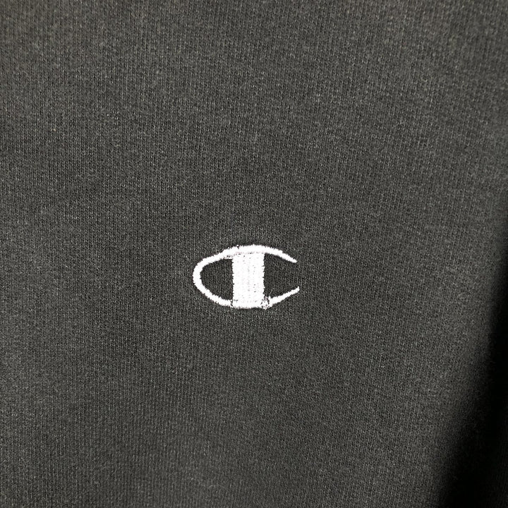 2000'S Champion Authentic Athletic Apparel Pullover Hoodie, Men's XL cotton black type Vintage Second Hand