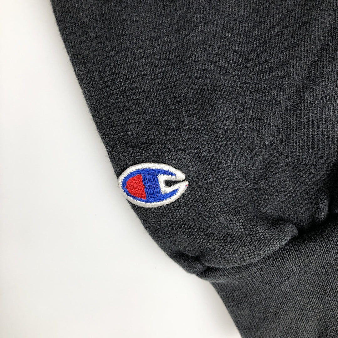 2000'S Champion Authentic Athletic Apparel Pullover Hoodie, Men's XL cotton black type Vintage Second Hand