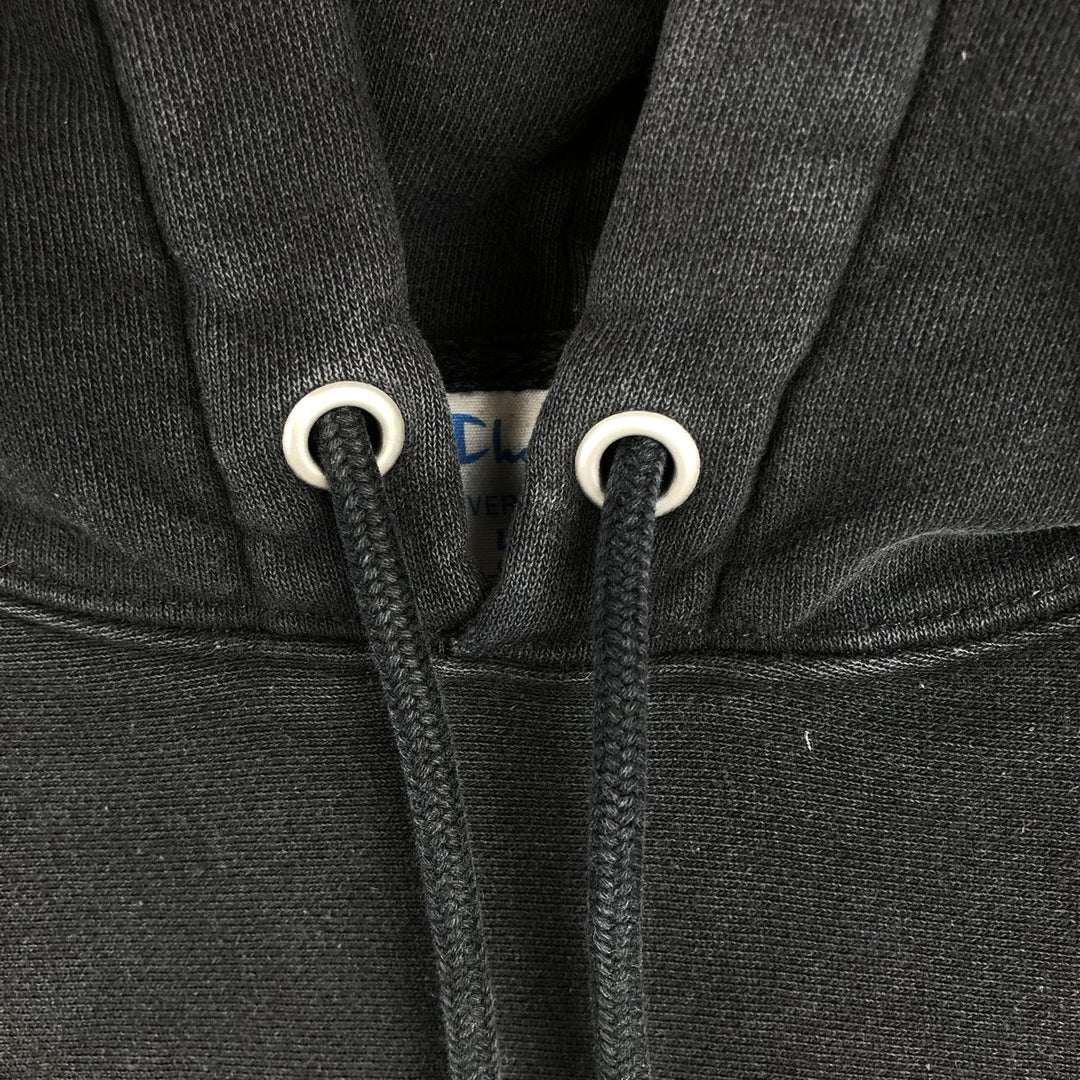 Champion REVERSE WEAVE Reverse Weave Sweat Pullover Hoodie Men's L size cotton black type Vintage Second Hand