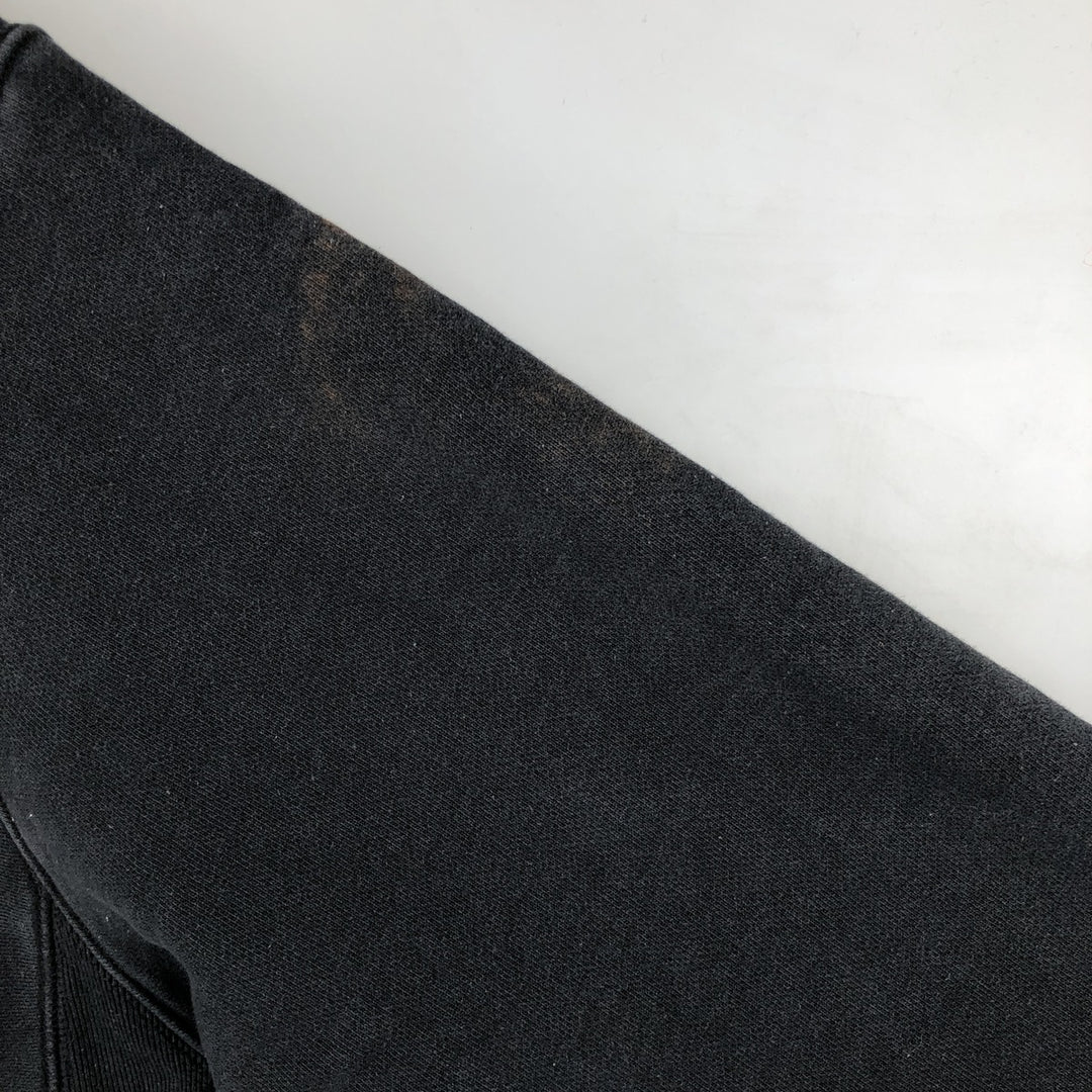 Champion REVERSE WEAVE Reverse Weave Sweat Pullover Hoodie Men's L size cotton black type Vintage Second Hand