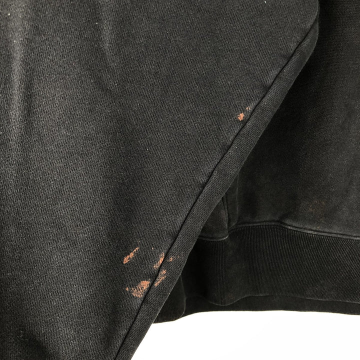 Champion REVERSE WEAVE Reverse Weave Sweat Pullover Hoodie Men's L size cotton black type Vintage Second Hand