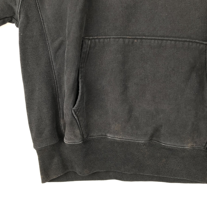 Champion REVERSE WEAVE Reverse Weave Sweat Pullover Hoodie Men's L size cotton black type Vintage Second Hand