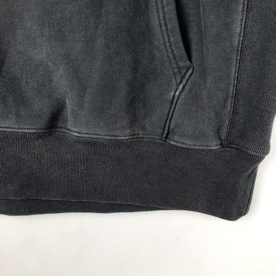 Champion REVERSE WEAVE Reverse Weave Sweat Pullover Hoodie Men's L size cotton black type Vintage Second Hand