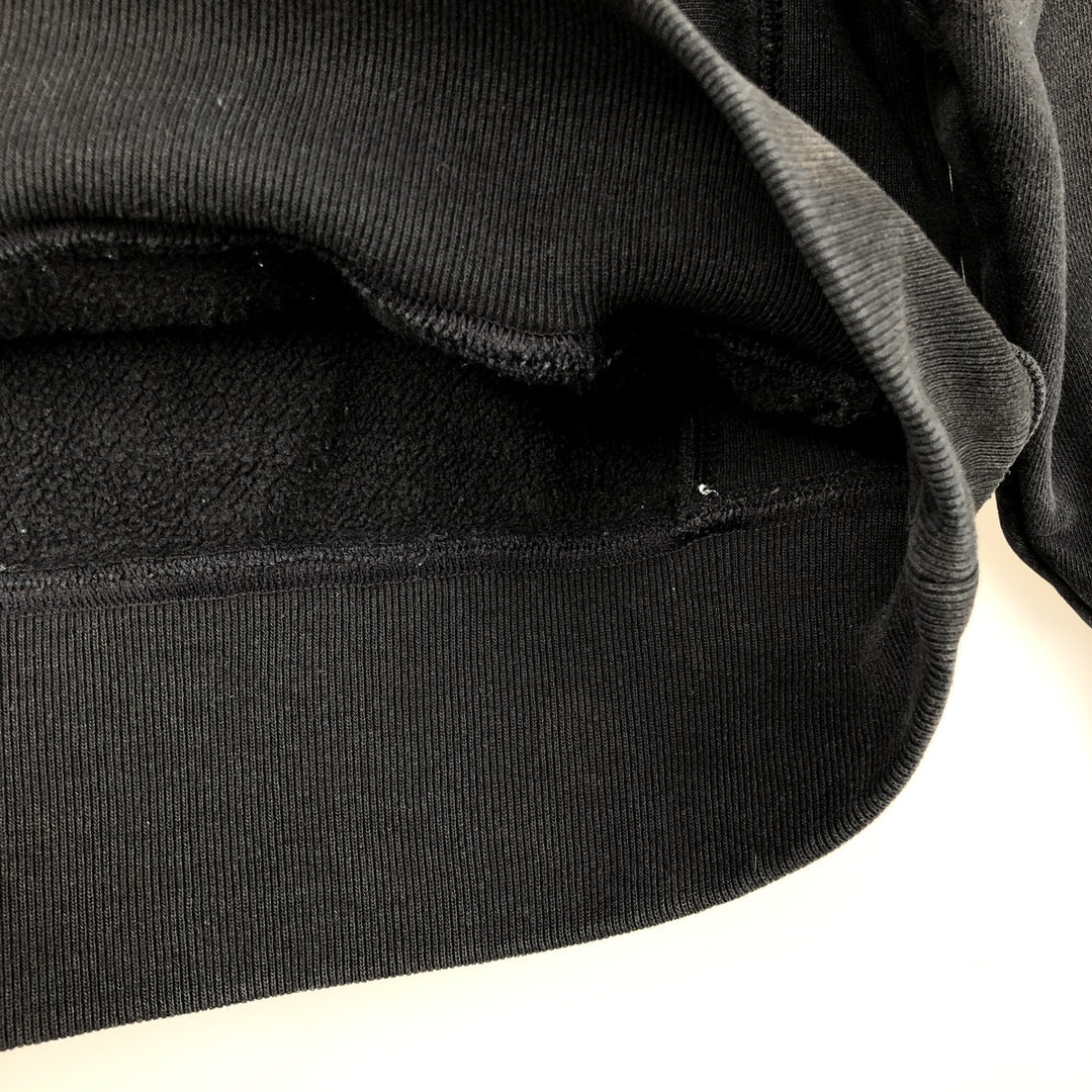 Champion REVERSE WEAVE Reverse Weave Sweat Pullover Hoodie Men's L size cotton black type Vintage Second Hand