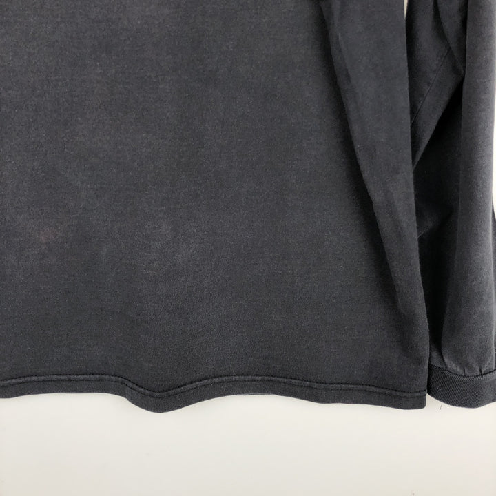 2000'S DELTA BUSCH GARDENS Busch Gardens Long Sleeve T-Shirt, Men's XL cotton black type Vintage Second Hand
