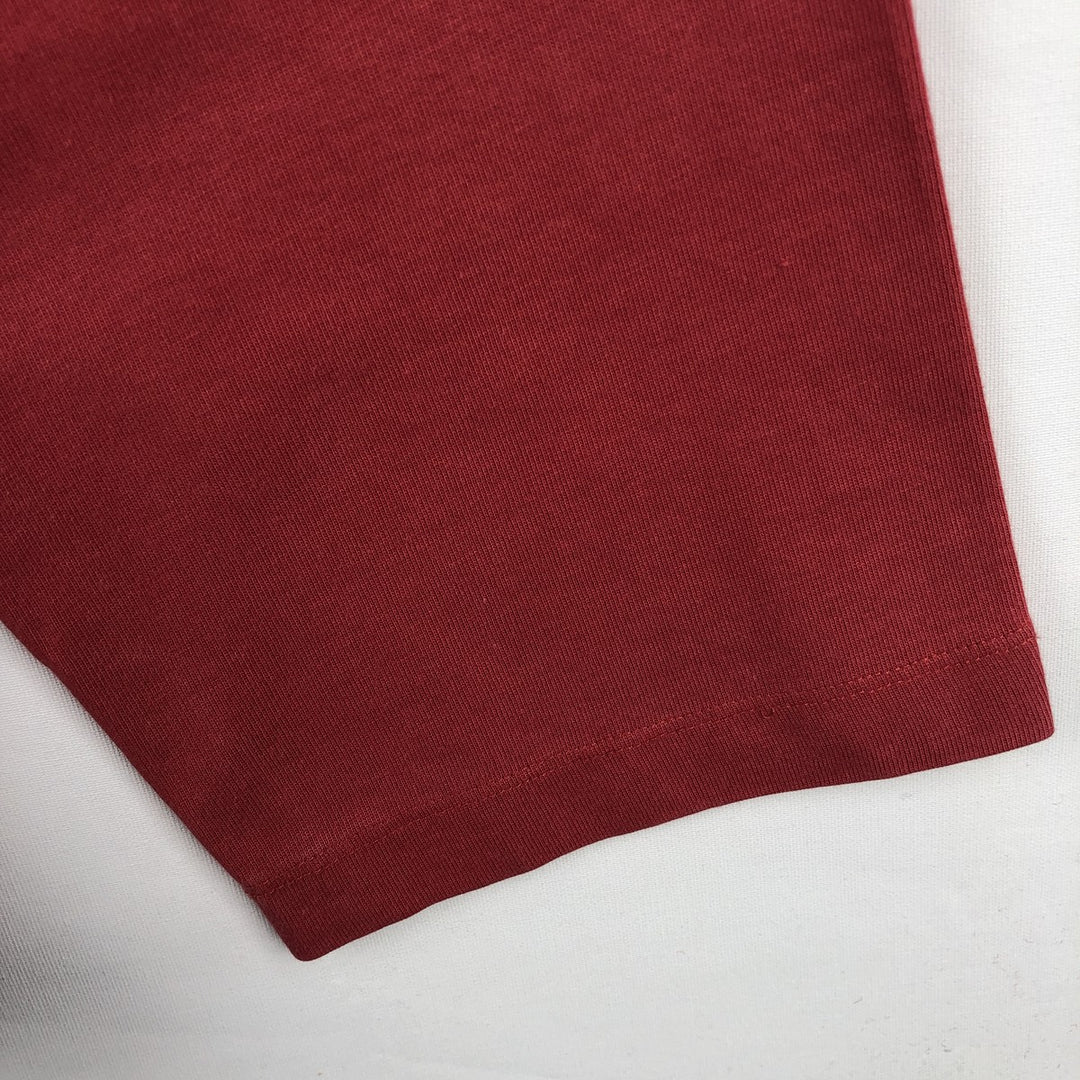 Ralph Lauren POLO by Ralph Lauren long-sleeved T-shirt, men's size XXL cotton red type Vintage Second Hand