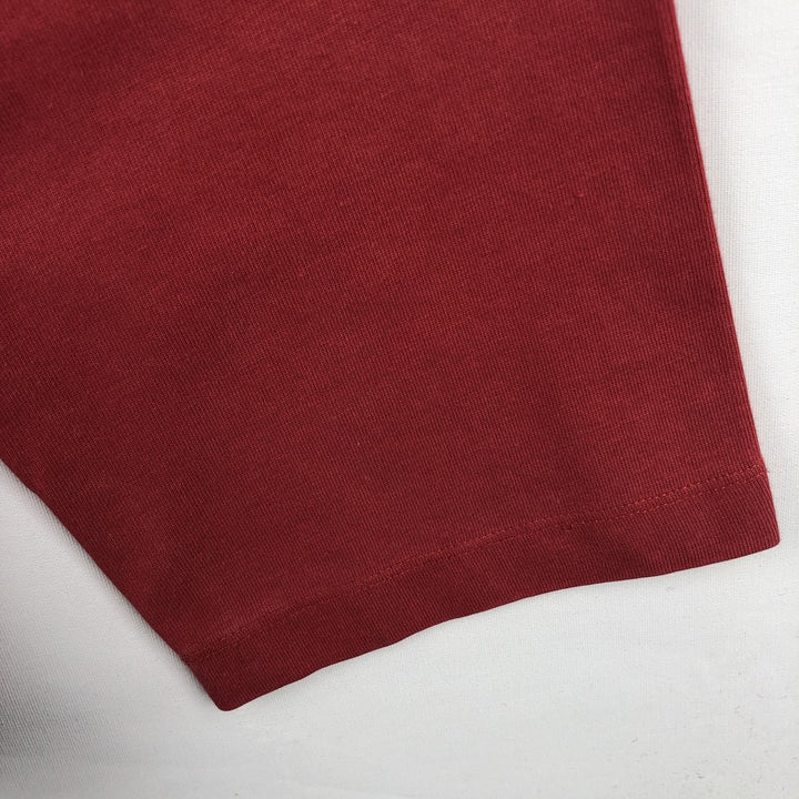 Ralph Lauren POLO by Ralph Lauren long-sleeved T-shirt, men's size XXL cotton red type Vintage Second Hand
