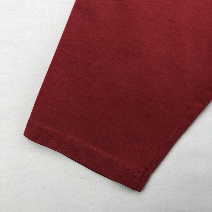 Ralph Lauren POLO by Ralph Lauren long-sleeved T-shirt, men's size XXL cotton red type Vintage Second Hand