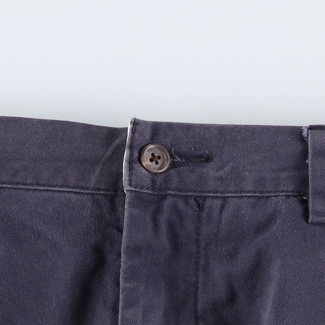 Ralph Lauren POLO by Ralph Lauren Chino Pants Men's W36 cotton navy blue type Vintage Second Hand