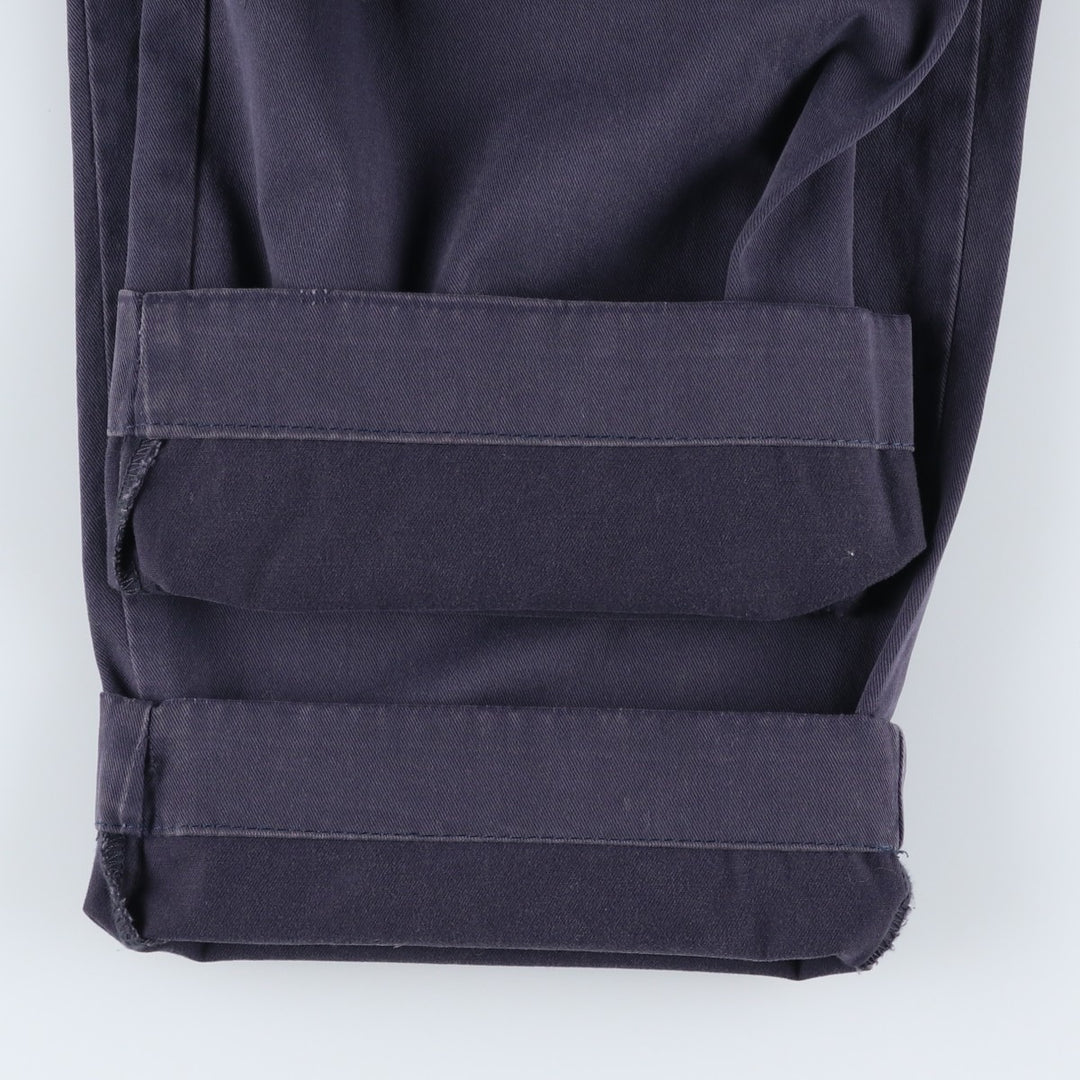 Ralph Lauren POLO by Ralph Lauren Chino Pants Men's W36 cotton navy blue type Vintage Second Hand