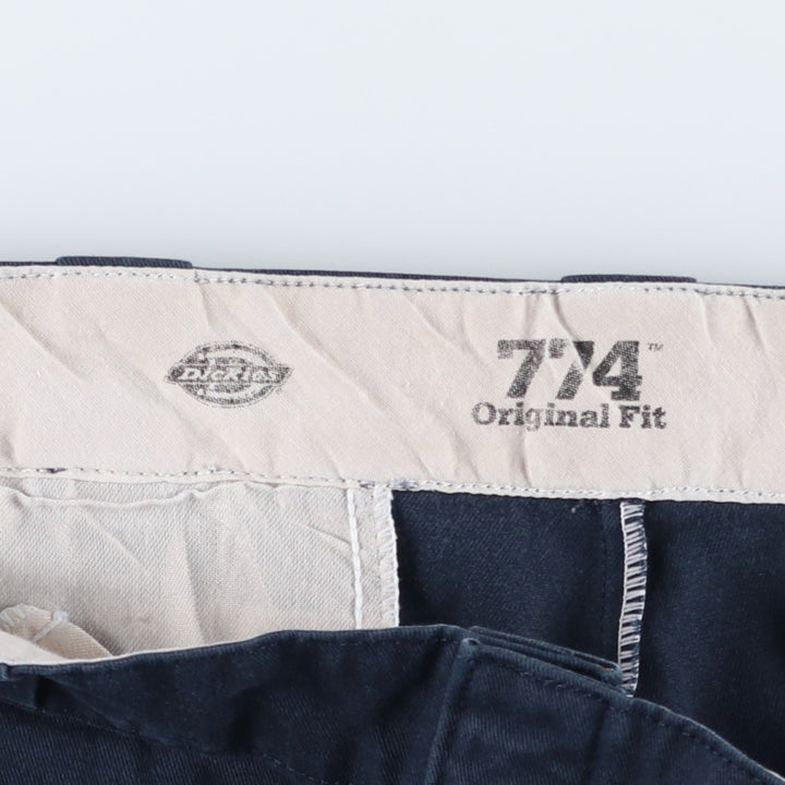Dickies 774 Original Fit Work Pants, Men's, Size W35 unclear navy blue type Vintage Second Hand