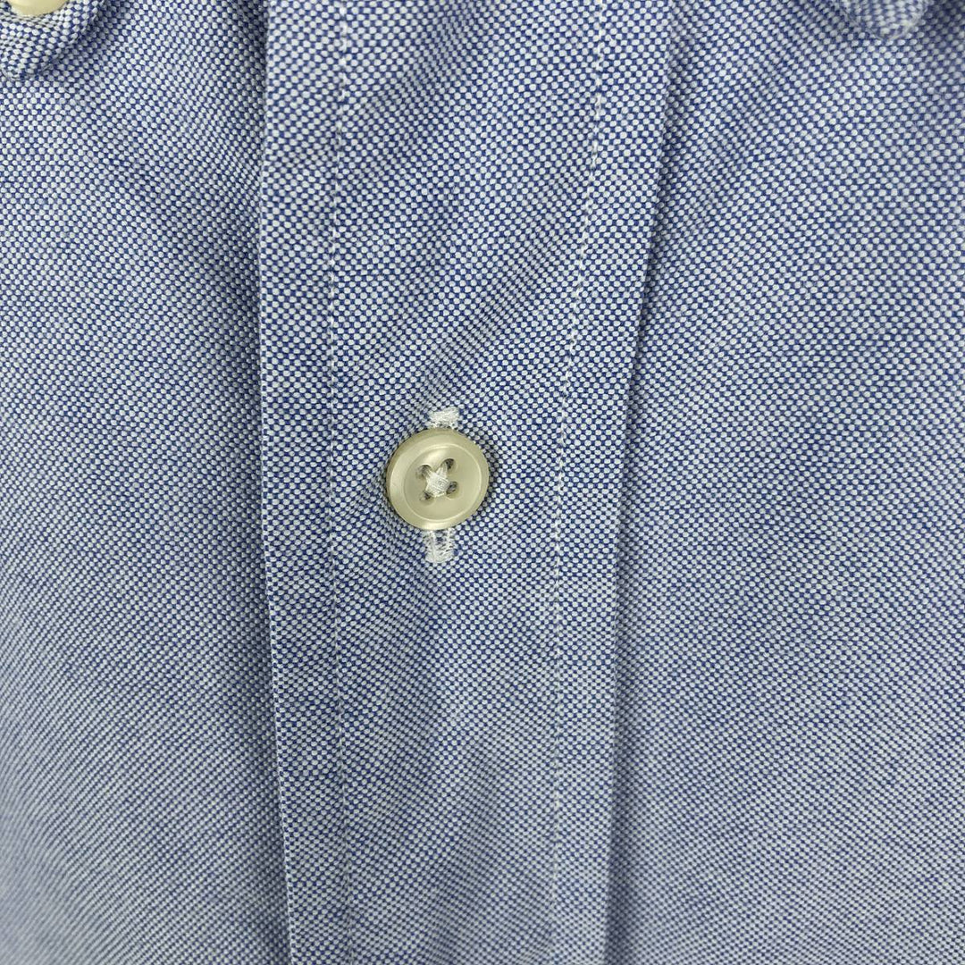 Ralph Lauren YARMOUTH long sleeve button down shirt, men's XL size cotton blue type Vintage Second Hand
