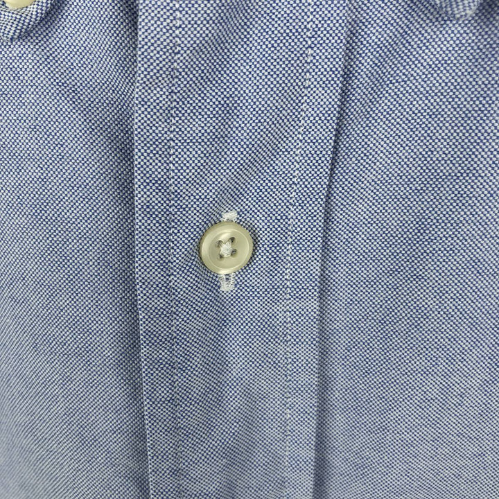 Ralph Lauren YARMOUTH long sleeve button down shirt, men's XL size cotton blue type Vintage Second Hand