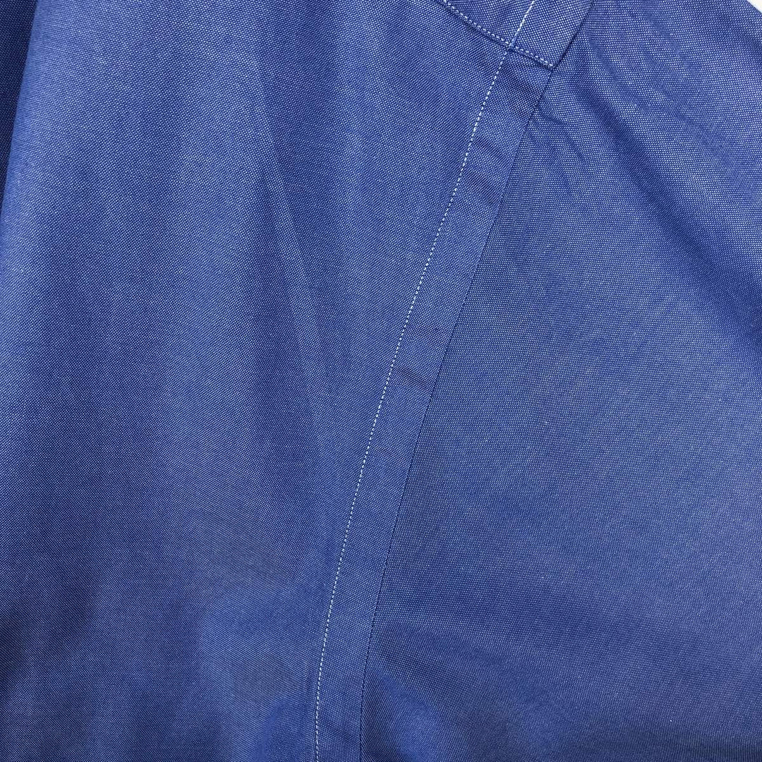 Ralph Lauren YARMOUTH long sleeve button down shirt, men's XXL size cotton blue type Vintage Second Hand