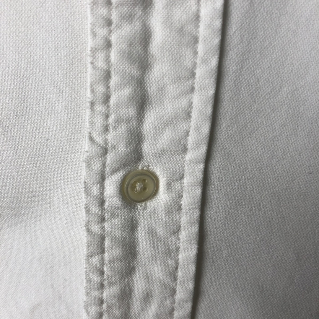 Ralph Lauren POLO by Ralph Lauren long sleeve button down shirt, men's size L cotton white type Vintage Second Hand