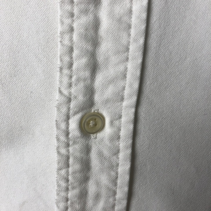 Ralph Lauren POLO by Ralph Lauren long sleeve button down shirt, men's size L cotton white type Vintage Second Hand