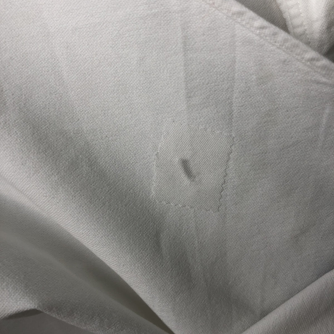 Ralph Lauren POLO by Ralph Lauren long sleeve button down shirt, men's size L cotton white type Vintage Second Hand