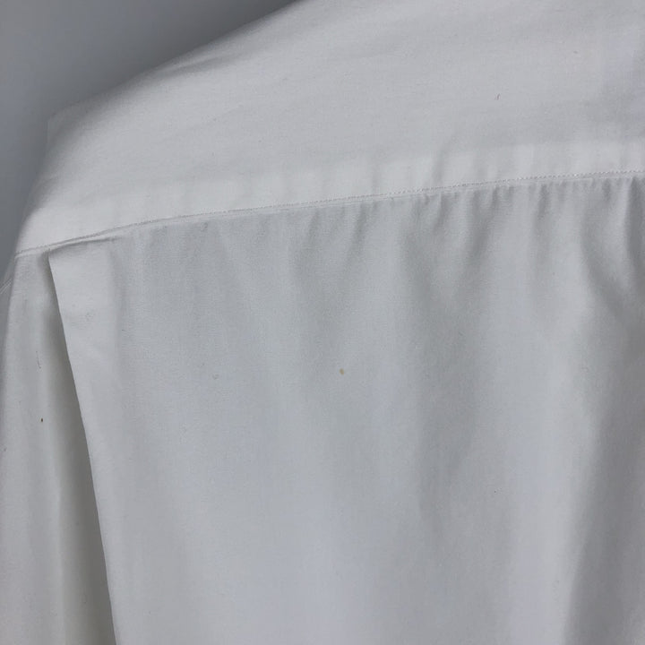 Ralph Lauren POLO by Ralph Lauren REGENT COSTOM FIT long-sleeved cotton shirt, men's size XXL cotton white type Vintage Second Hand