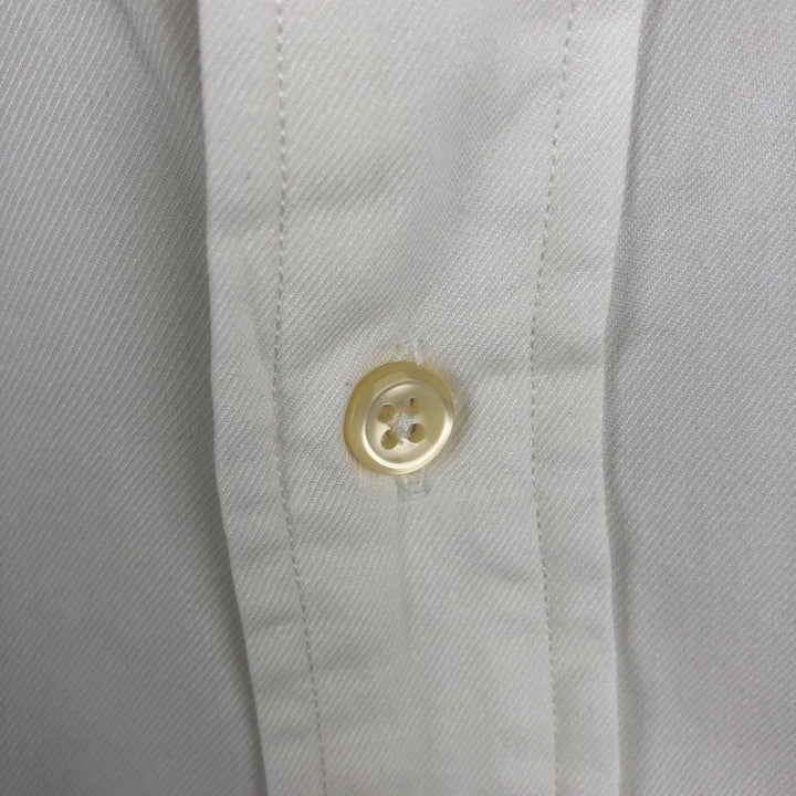 Ralph Lauren POLO by Ralph Lauren REGENT CUSTOM FIT long-sleeved cotton shirt, men's size M cotton white type Vintage Second Hand
