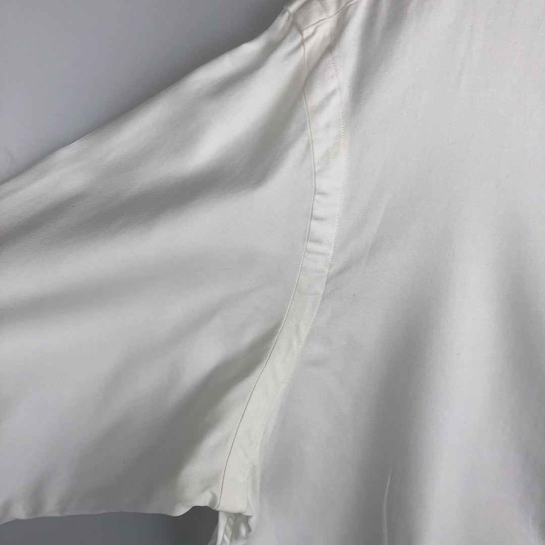 Ralph Lauren POLO by Ralph Lauren REGENT CUSTOM FIT long-sleeved cotton shirt, men's size M cotton white type Vintage Second Hand