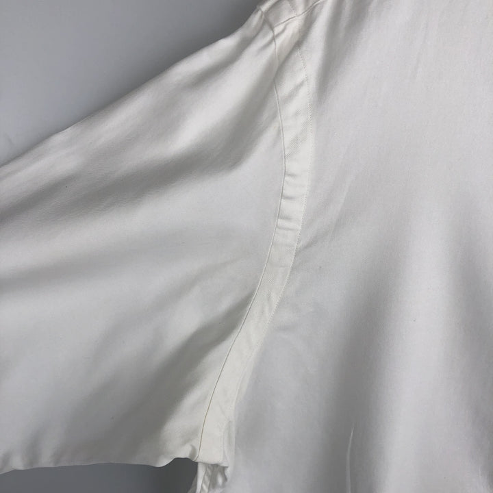 Ralph Lauren POLO by Ralph Lauren REGENT CUSTOM FIT long-sleeved cotton shirt, men's size M cotton white type Vintage Second Hand