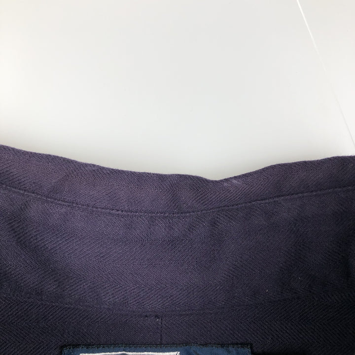 Ralph Lauren POLO by Ralph Lauren LOWELL SPORT long-sleeved cotton shirt, men's size XL cotton navy blue type Vintage Second Hand