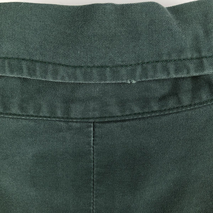 Ralph Lauren BLAKE long sleeve button down shirt, men's XL size cotton green type Vintage Second Hand