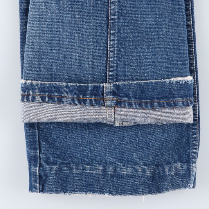 Vintage 1980'S Levi's 50518-0217 Straight-leg Denim Pants, Made in Canada, Men's Size 34 (approx.) cotton blue type Vintage Second Hand