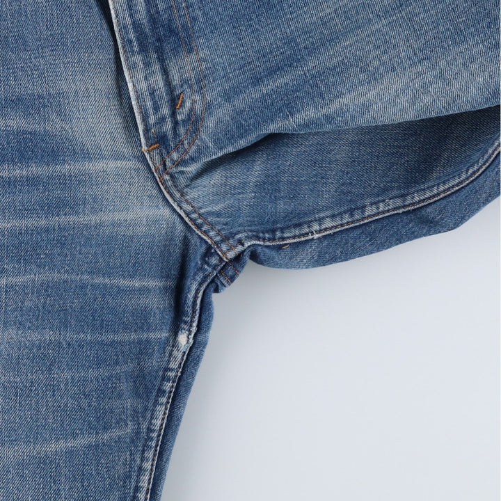 Vintage 1980'S Levi's 50518-0217 Straight-leg Denim Pants, Made in Canada, Men's Size 34 (approx.) cotton blue type Vintage Second Hand