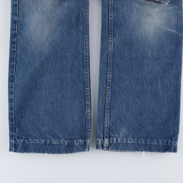 Vintage 1980'S Levi's 50518-0217 Straight-leg Denim Pants, Made in Canada, Men's Size 34 (approx.) cotton blue type Vintage Second Hand