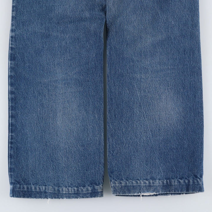 Vintage 1980'S Levi's 50518-0217 Straight-leg Denim Pants, Made in Canada, Men's Size 34 (approx.) cotton blue type Vintage Second Hand
