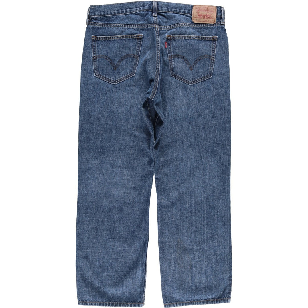 Levi's 559 RELAXED STRAIGHT straight denim pants for men, equivalent to w35 cotton blue type Vintage Second Hand