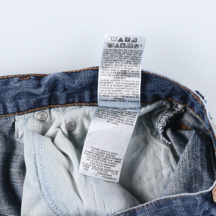 Levi's 559 RELAXED STRAIGHT straight denim pants for men, equivalent to w35 cotton blue type Vintage Second Hand