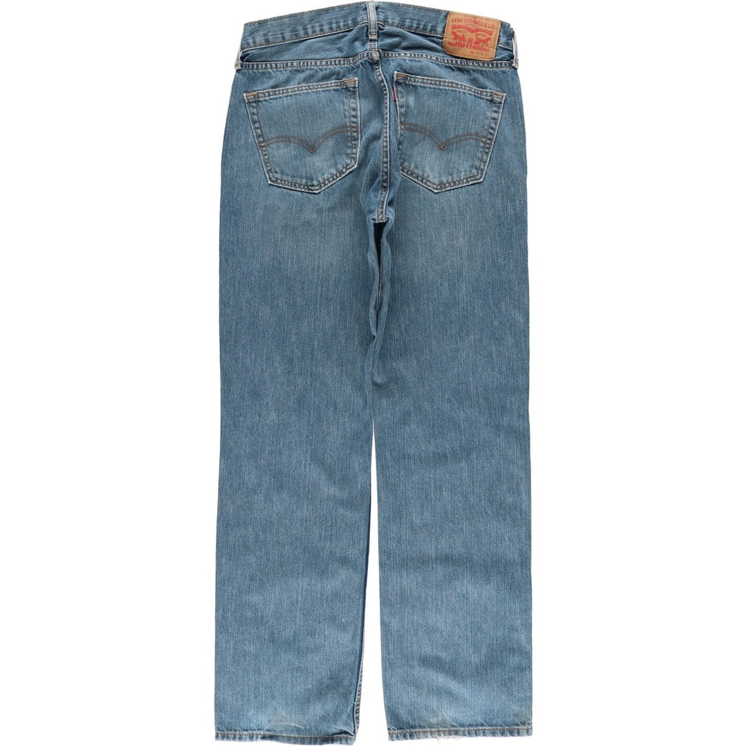 Levi's 559-0733 Men's Straight Denim Pants, Size W34 cotton blue type Vintage Second Hand