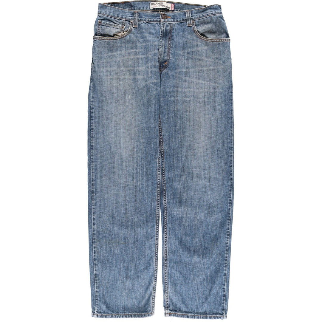 Levi's 559 RELAXED STRAIGHT straight denim pants for men, equivalent to w33 cotton blue type Vintage Second Hand