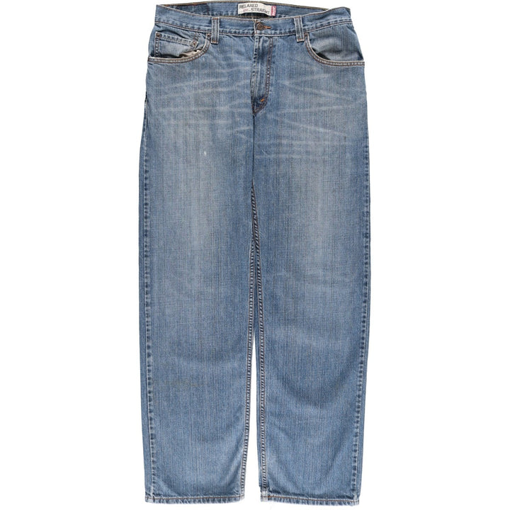 Levi's 559 RELAXED STRAIGHT straight denim pants for men, equivalent to w33 cotton blue type Vintage Second Hand