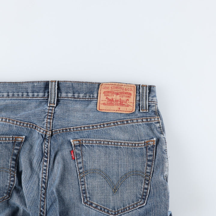 Levi's 559 RELAXED STRAIGHT straight denim pants for men, equivalent to w33 cotton blue type Vintage Second Hand