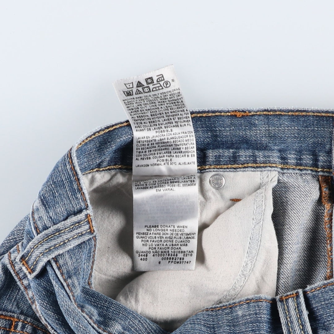 Levi's 559 RELAXED STRAIGHT straight denim pants for men, equivalent to w33 cotton blue type Vintage Second Hand