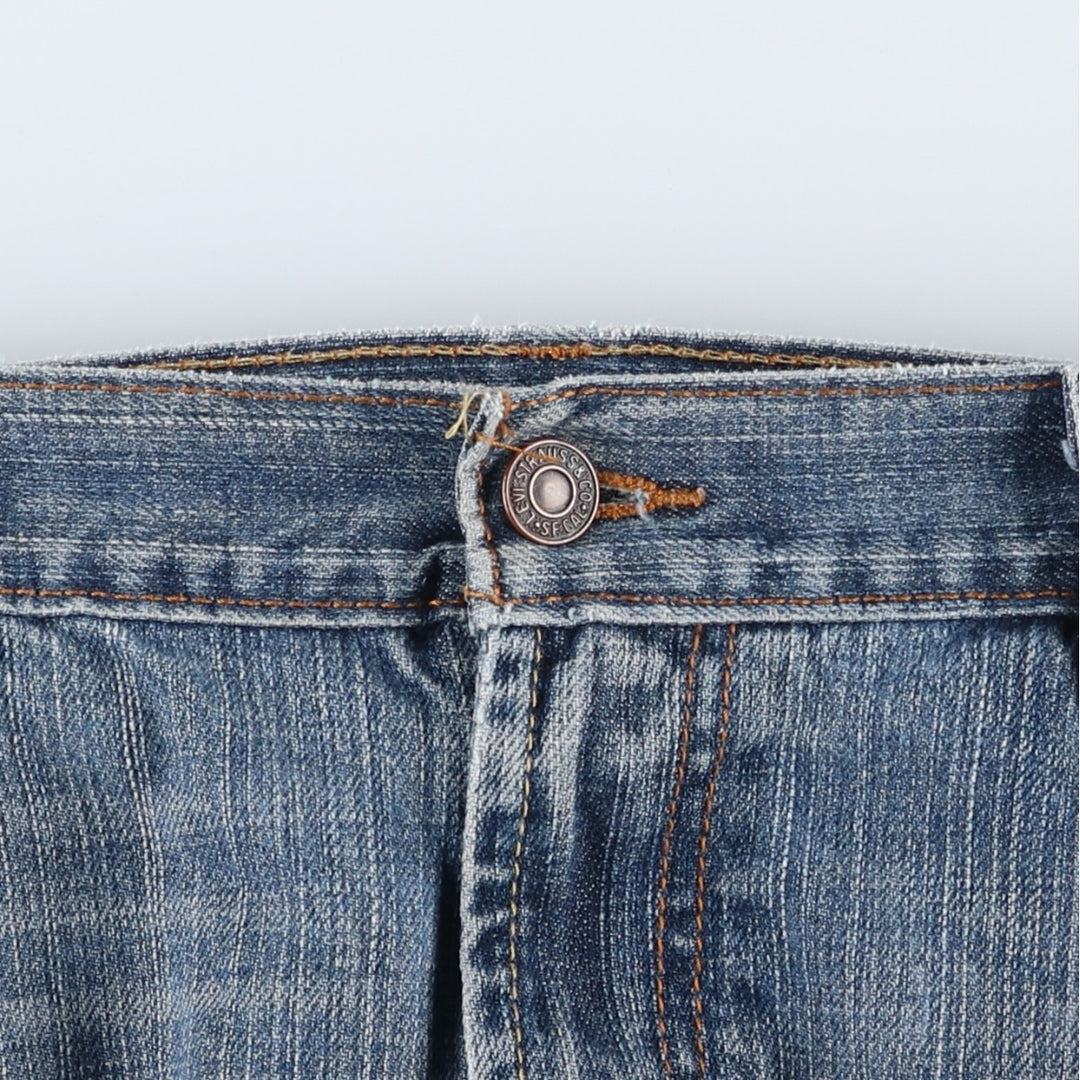 Levi's 559 RELAXED STRAIGHT straight denim pants for men, equivalent to w33 cotton blue type Vintage Second Hand