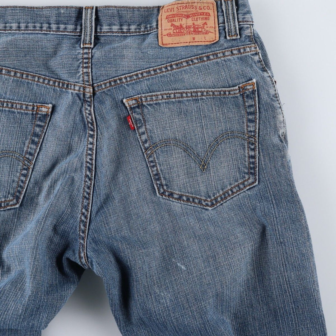 Levi's 559 RELAXED STRAIGHT straight denim pants for men, equivalent to w33 cotton blue type Vintage Second Hand
