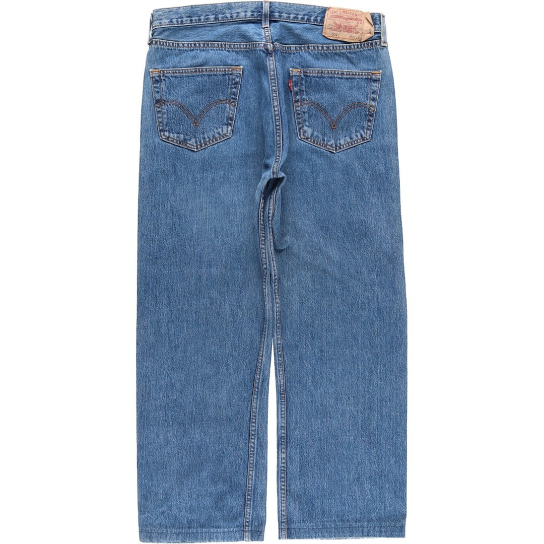 Levi's 501-0114 Straight Denim Pants, Men's, Size W36 cotton blue type Vintage Second Hand