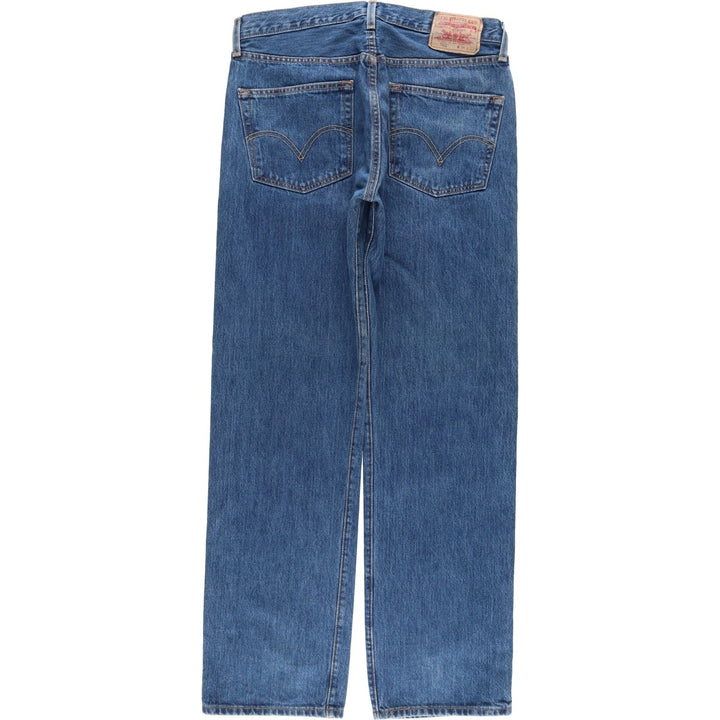 Levi's 501-0194 Straight Denim Pants, Men's, Size W34 cotton blue type Vintage Second Hand