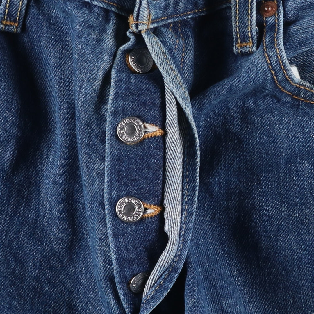 Levi's 501-0194 Straight Denim Pants, Men's, Size W34 cotton blue type Vintage Second Hand