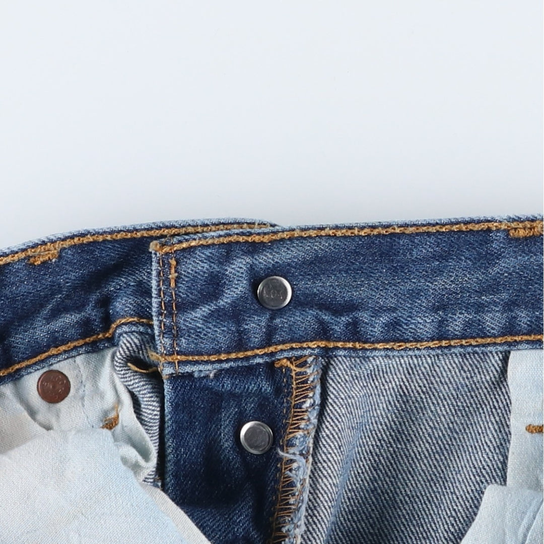 Levi's 501-0194 Straight Denim Pants, Men's, Size W34 cotton blue type Vintage Second Hand