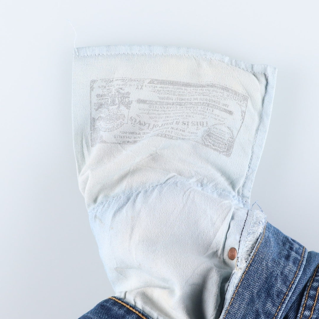 Levi's 501-0194 Straight Denim Pants, Men's, Size W34 cotton blue type Vintage Second Hand